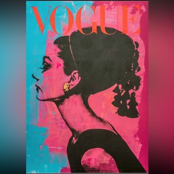 Set 4 Chanel Prada Hermes LV Prints~DESIGNER FASHION QUOTE Vogue Luxury WALL ART - Picture 9 of 10